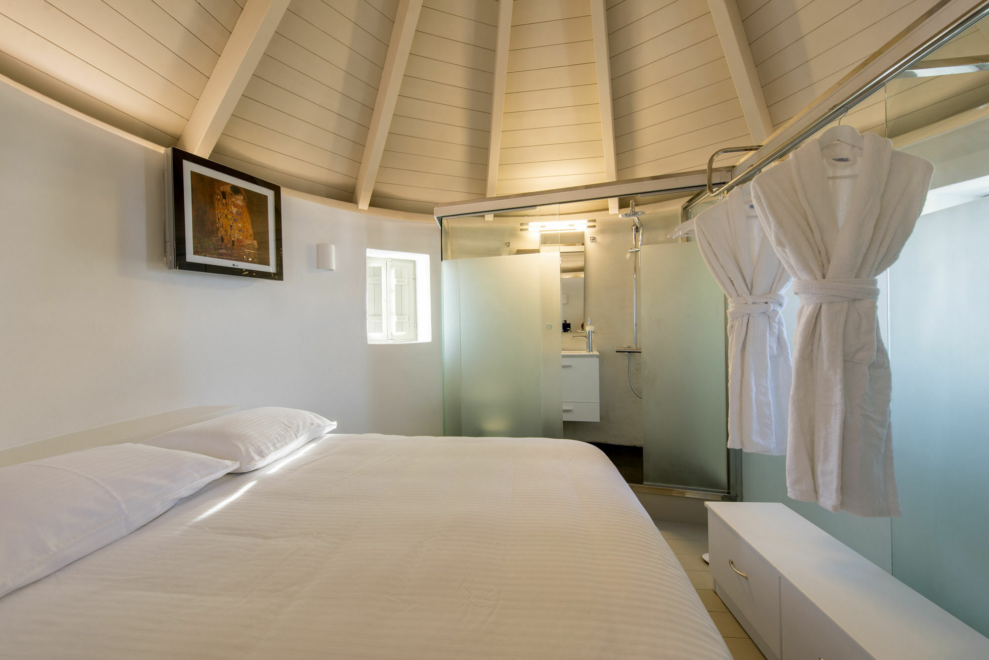 Windmill Villa Imerovigli  Luaran gambar